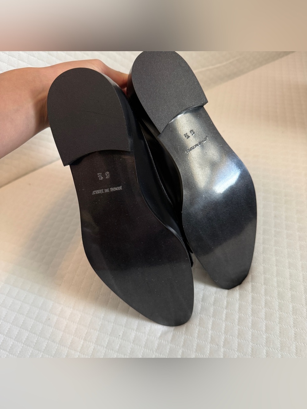 NEW IN BOX Everlane The Kiltie Loafer Women 6.5 Black Italian Leather Tassel Lux - Picture 7 of 9